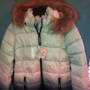 New with tags Justice winter coat.